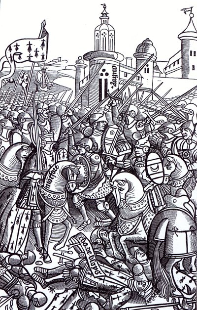 La Batalla de Auray, de 